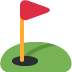 Flag In Hole Emoji (Twitter Version)