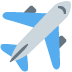 Airplane Emoji (Twitter Version)