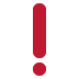 Heavy Exclamation Mark Symbol Emoji (Twitter Version)