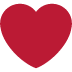 Heavy Black Heart Emoji (Twitter Version)